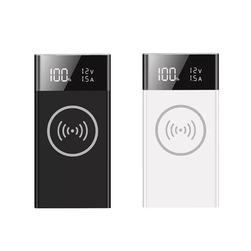 

2022NEW 6x 18650 Battery DIY Qi Wireless Charger QC3.0 USB Type C PD Power Bank Box Case