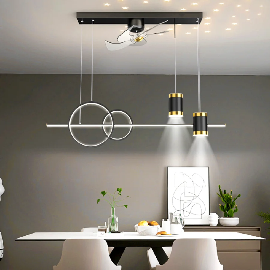 

Nordic dine dining room bedroom Pendant lights indoor lighting Ceiling lamp hanging light fixture Ceiling fans with lights