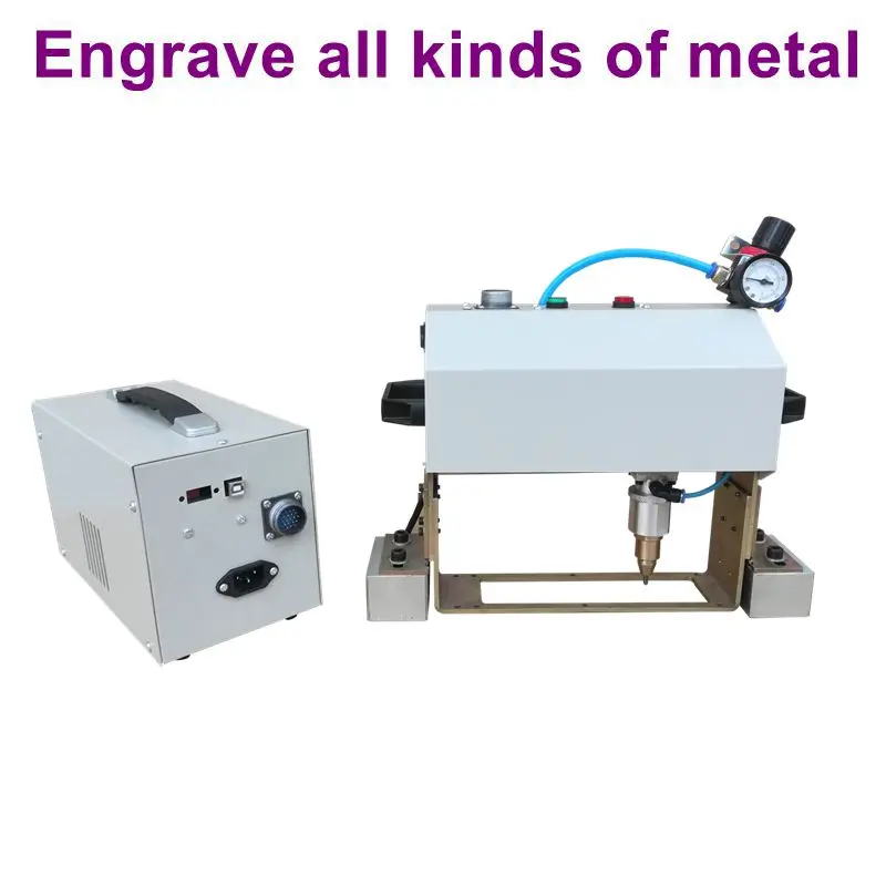 

16040 chassis number machine benchtop plane pneumatic engraving machine for metal portable pneumatic dot pin marker date