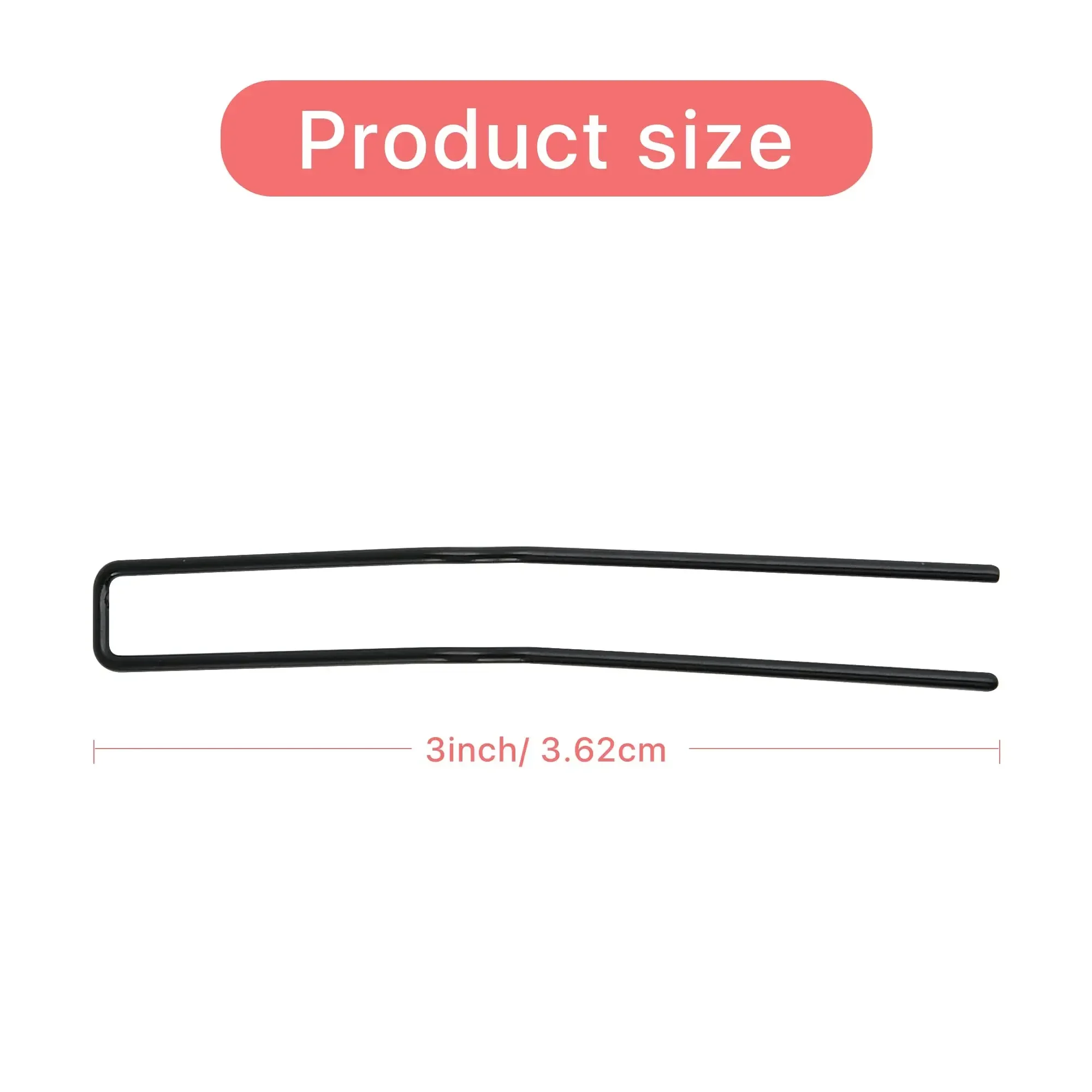 Балетные заколки U-образные для укладки волос Updo Металлические женщин девушек