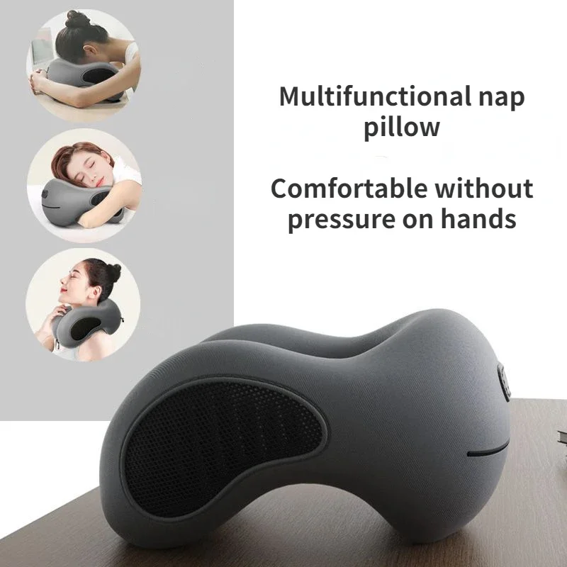 Подушка Для Шеи Из Пены С Эффектом Памяти Путешествий Мягкий Массажный