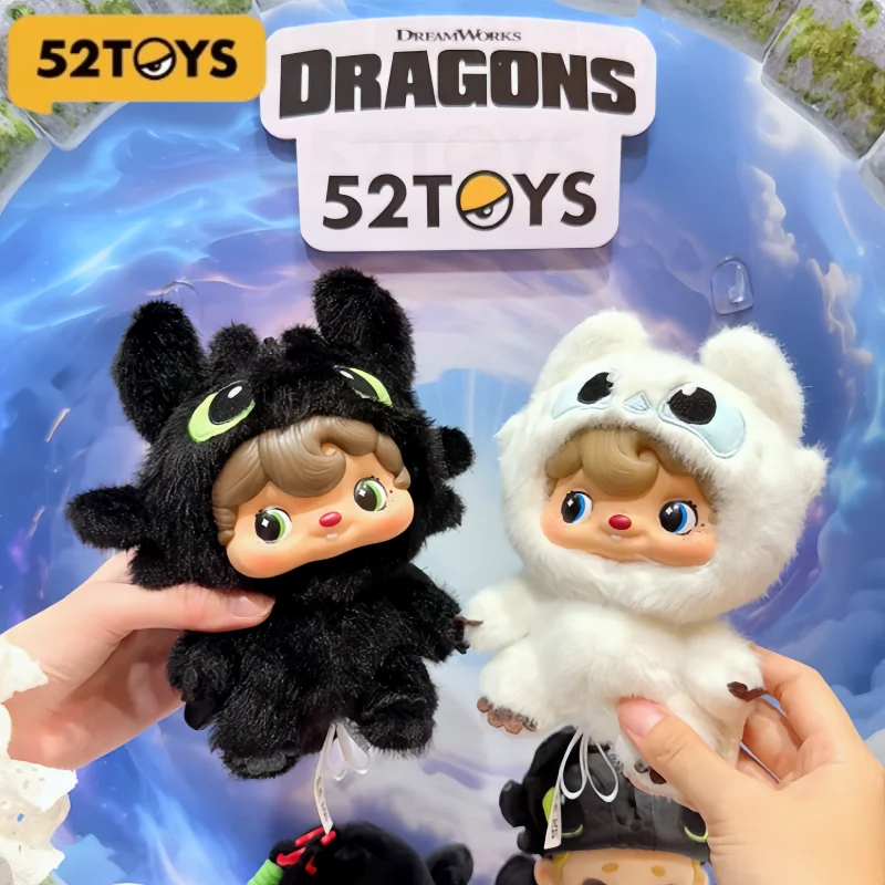 Фото 52TOYS PoukaPouka x Как приручить дракона: Слепая коробка-сюрприз с аниме-фигуркой Беззубика Пука, виниловая модная игрушка-кукла, подарочная коробка-сюрприз №2