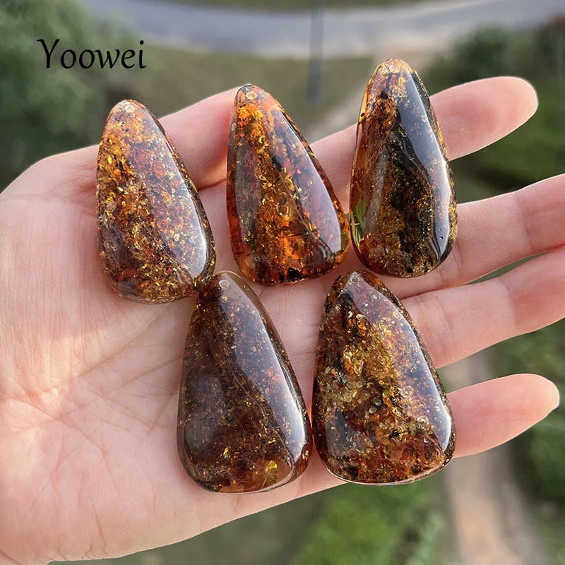 100% натуральный бурштиновый кулон Piebald натуральное уникальное ожерелье Chian дизайн