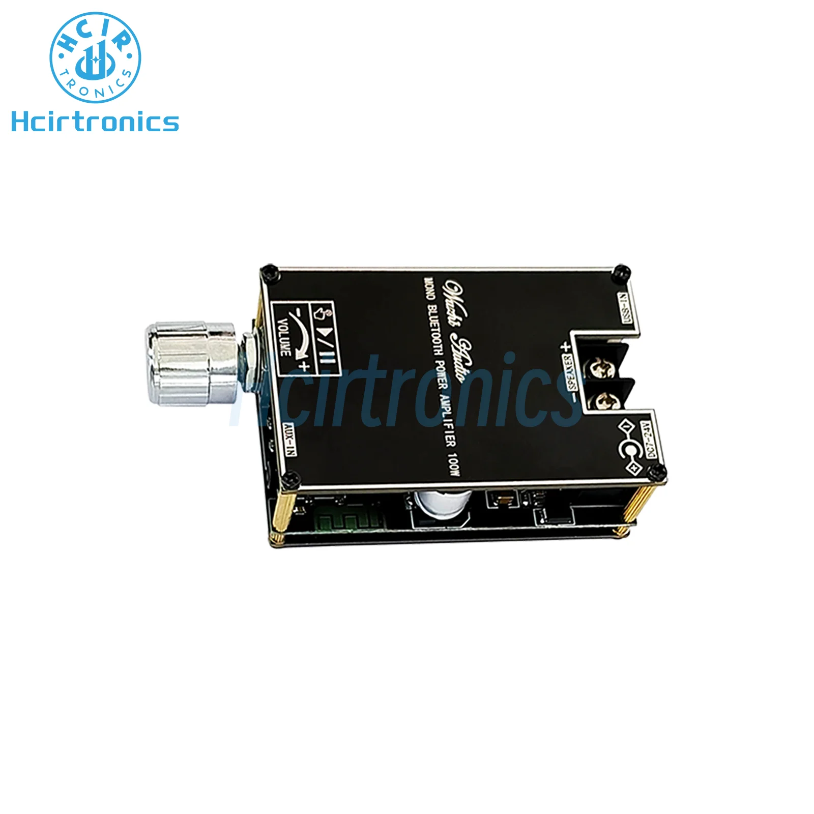 ZK-1001B Mono 100 вт TPA3116D2 аудио усилитель мощности BT-совместимый 5 1 AUX цифровой плата