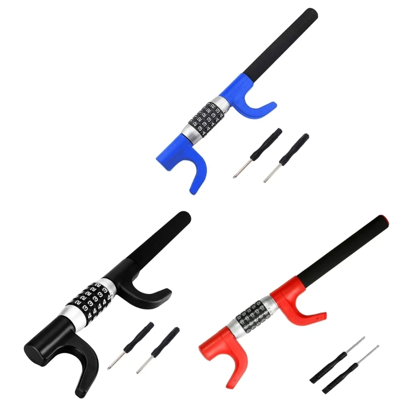 

Universal Truck Steering Wheel Lock 5 Digit Password Anti-theft Enhance Security