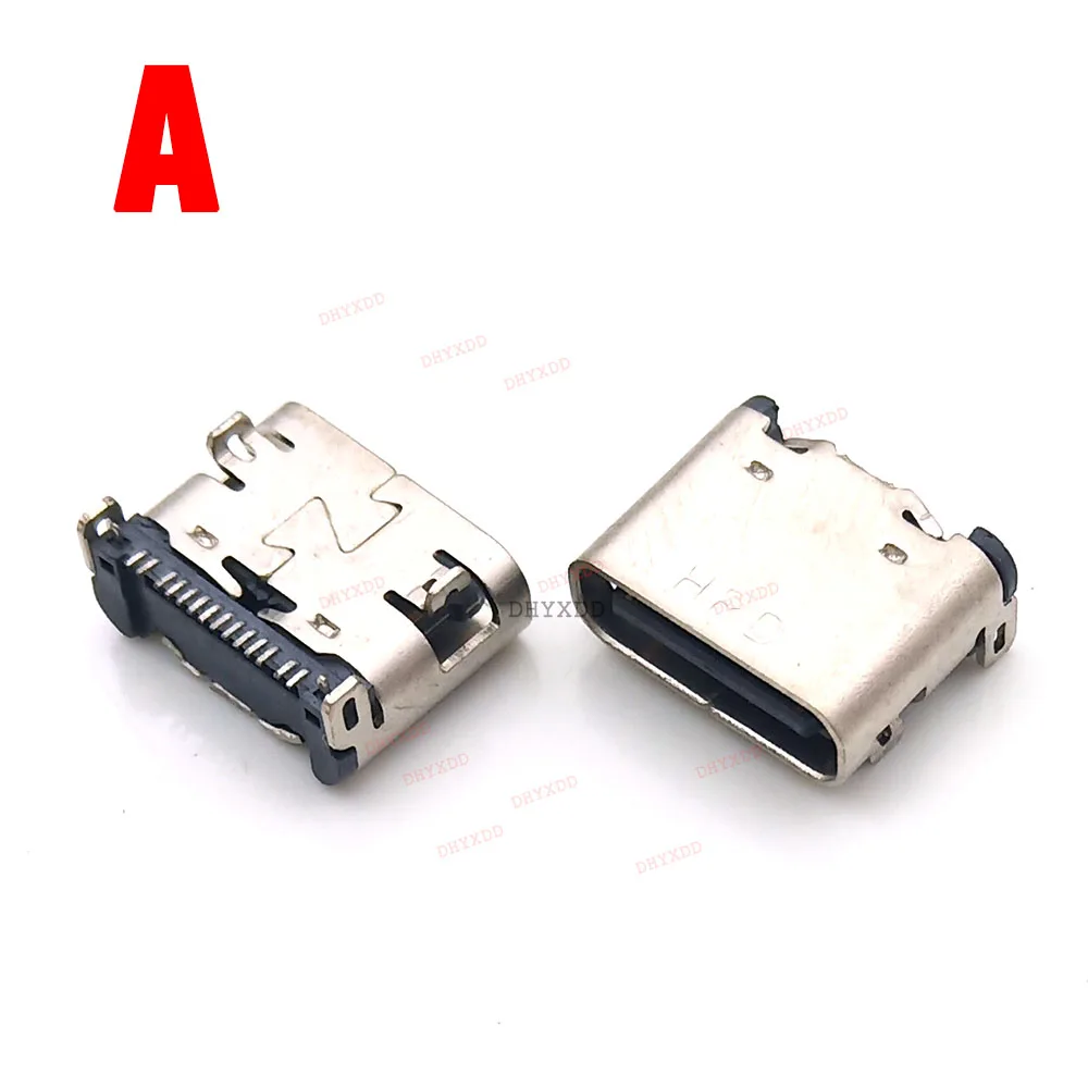 

5 шт. новый женский 14-контактный 14-контактный разъем типа C Micro mini USB для зарядки