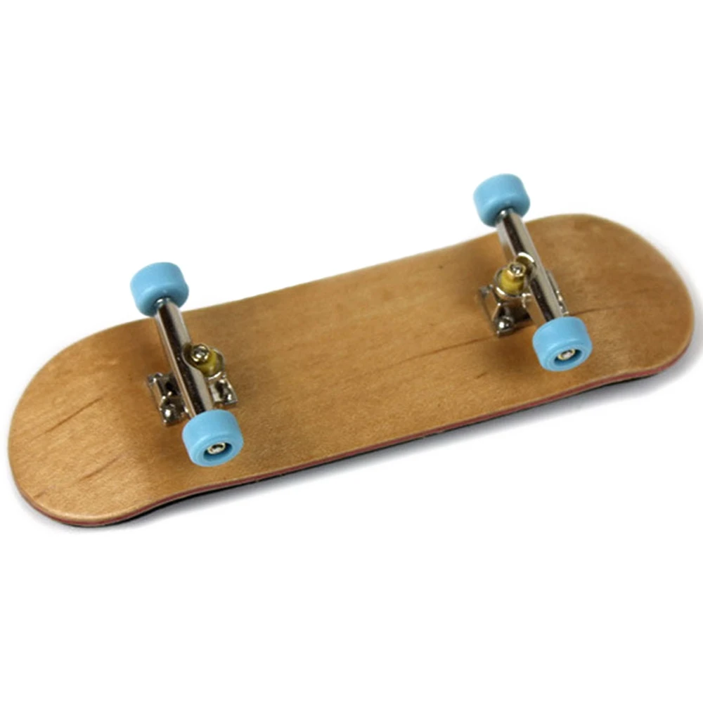 

Wood Professional Fingerboard Toys Mini Finger Skateboard Non-Slip Frosted Mat Finger Maple Skateboard Toy for Children