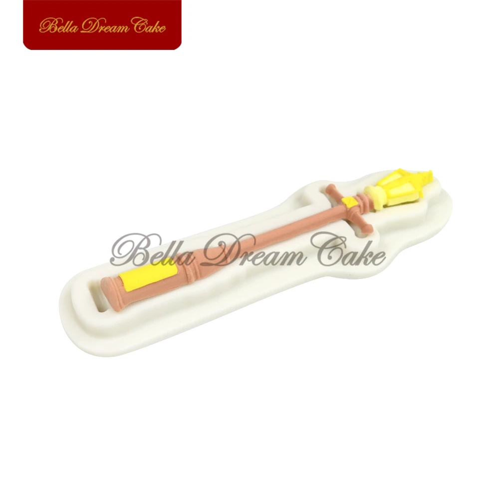 Мини-лампа дизайн столба силиконовая форма для помадки ​ 3D шоколада сделай сам