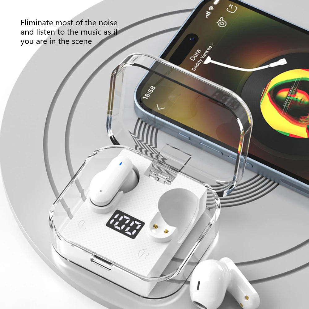 

Bluetooth-наушники с микрофоном и сенсорным управлением