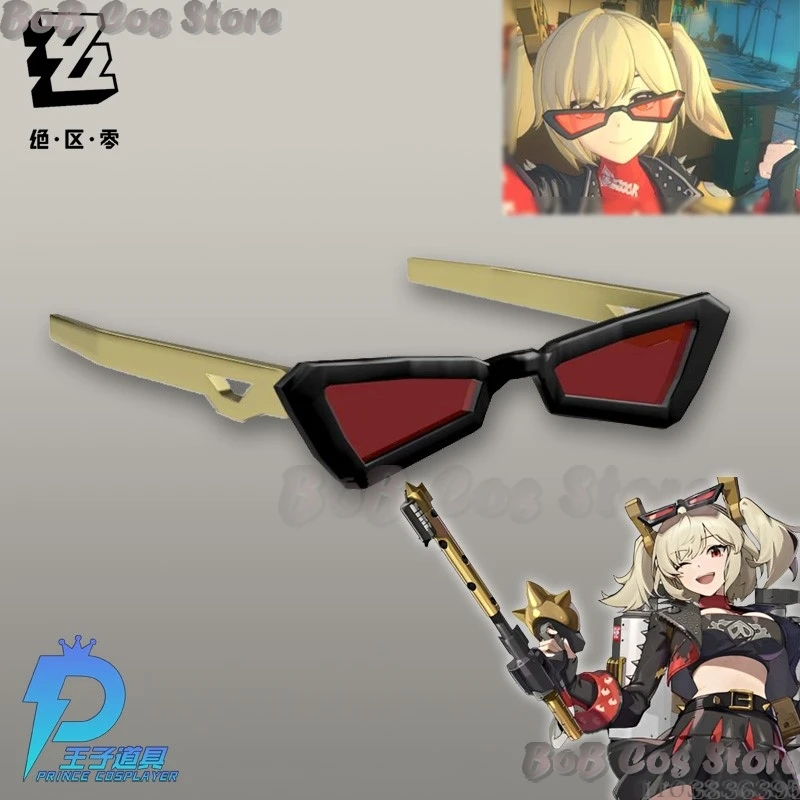 Burnice White Zzz Game Zenless Zone Zero Косплей Костюм Блондинка Парик Очки Обувь Женская Кожаная