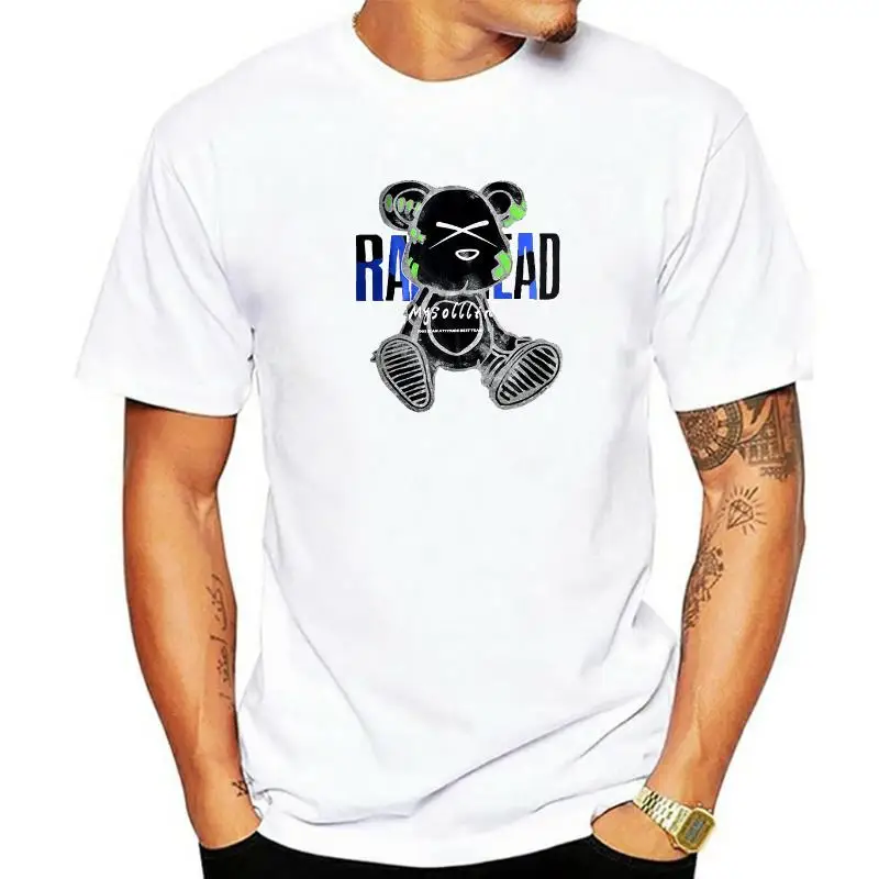 

Kawaii Animal Bear Cartoons Printed T Shirt Men Creativity Tee Clothes T-Shirts Loose Summer Tshirt Cotton Breathable Mens Tops