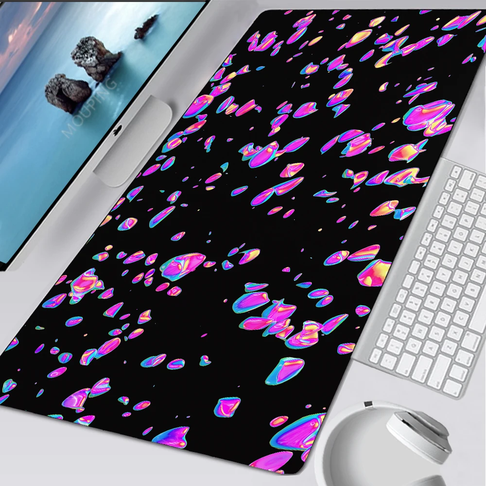 

Vaporwave Mouse Pad Retrowave Sakura Mousepad Pad for Personal Design Desk Mat Mouse Mats Rubber Xxl Mats Lock Edge Gamer Rug