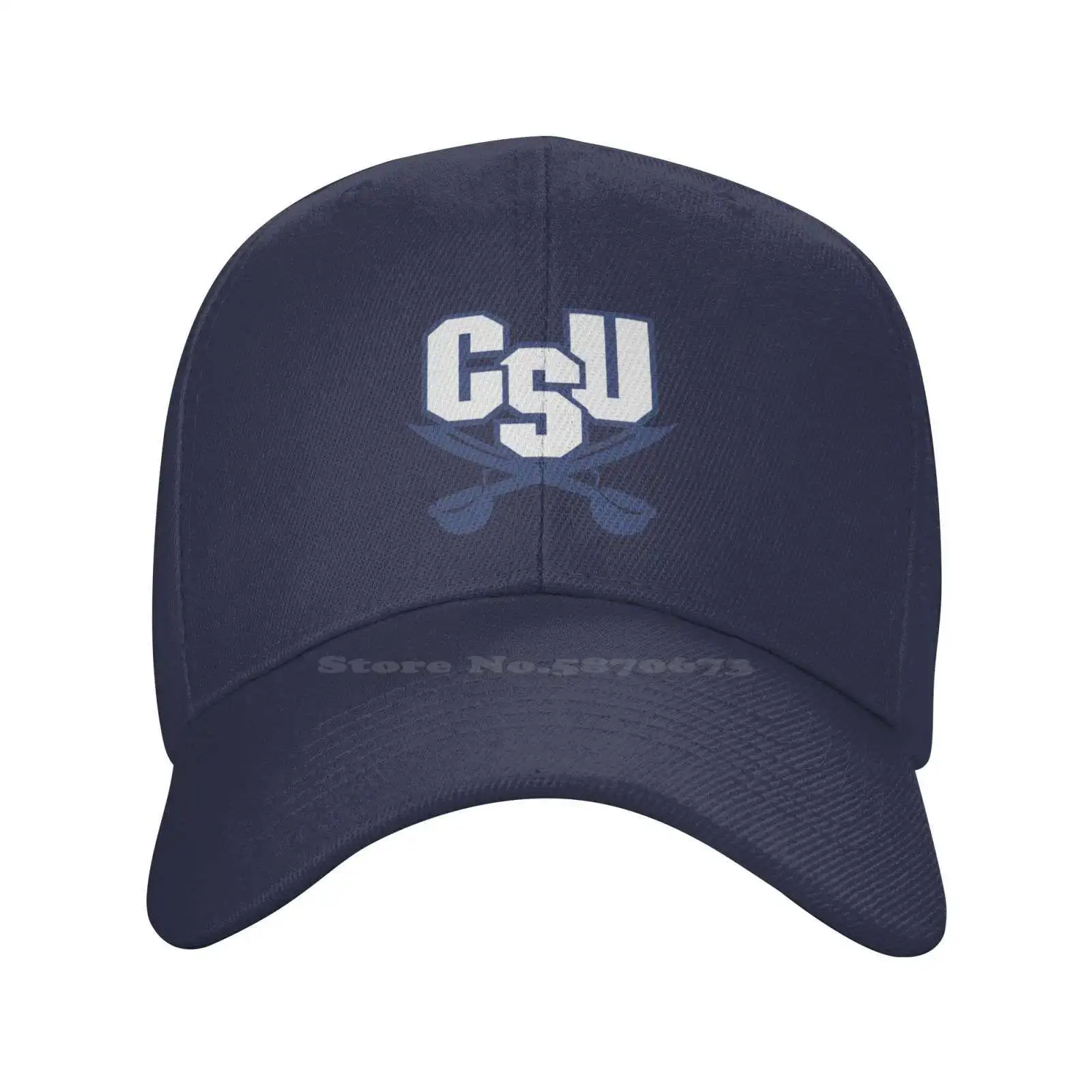 

CSU Buccaneers Logo Print Graphic Casual Denim cap Knitted hat Baseball cap