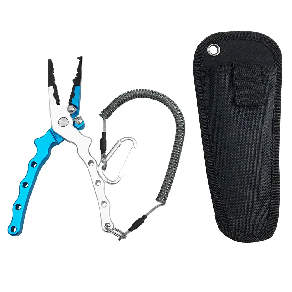 

Aluminum Alloy Fishing Pliers Multifunction Tackle Braided Line Scissors Tool Lure Hook Remover Jig Equipment Carp Accessories