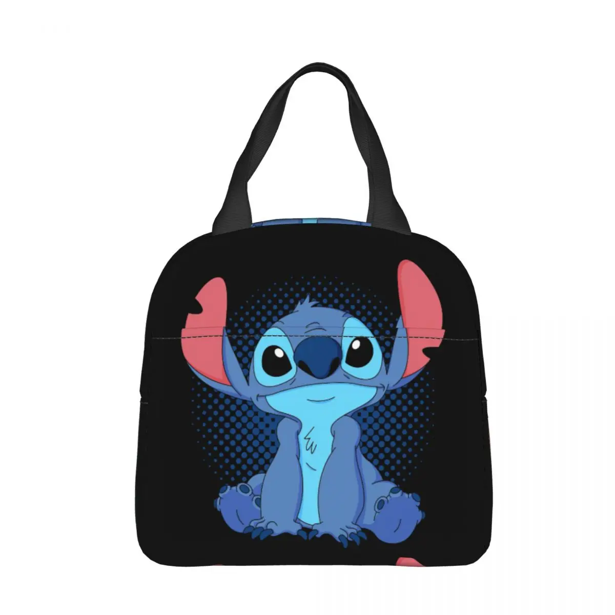 

Disney Stitch And Lilo Insulated Lunch Bag Leakproof Stitch Animals Cute Reusable Cooler Bag Tote Lunch Box School Travel Food