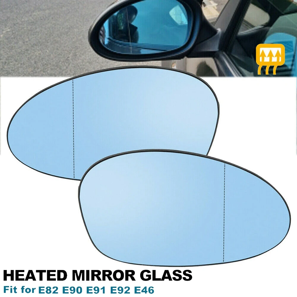

Зеркало заднего вида правое синее с подогревом для BMW 1 3 серии E81 E87 E82 E46 E90 E92 Z4 E85