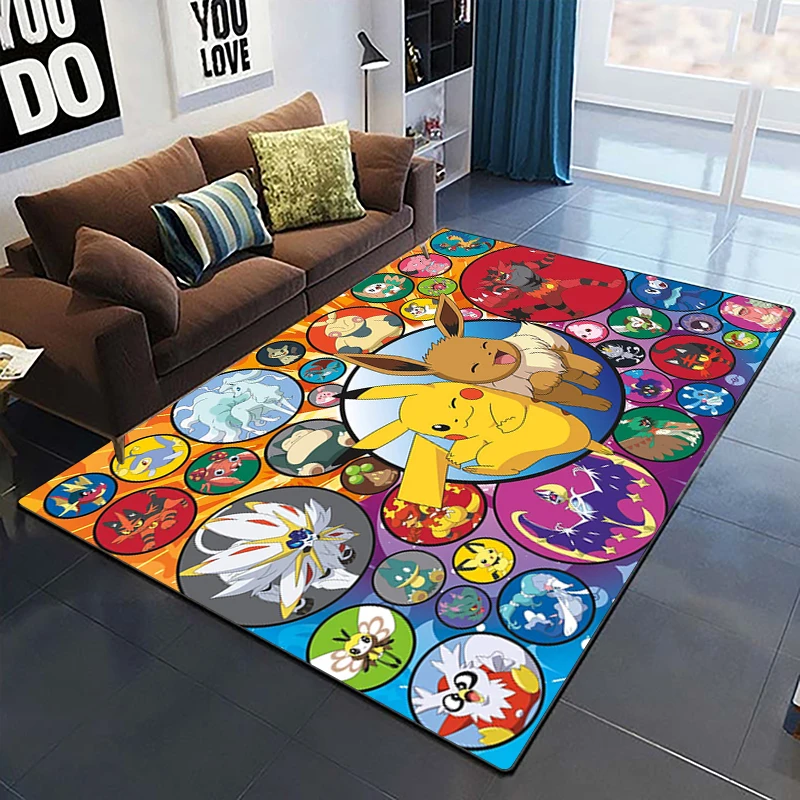 Cute cartoon custom carpet home decor Picnic play mat camping mat yoga mat kitchen mat  floor mat decor room door mat cute rug