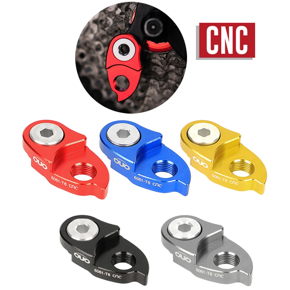 

Bike Bicycle Rear Mech Derailleur Gear Hanger Extender Extension CNC Aluminum Alloy Bike Tailhook MTB Road Cycling Accessories