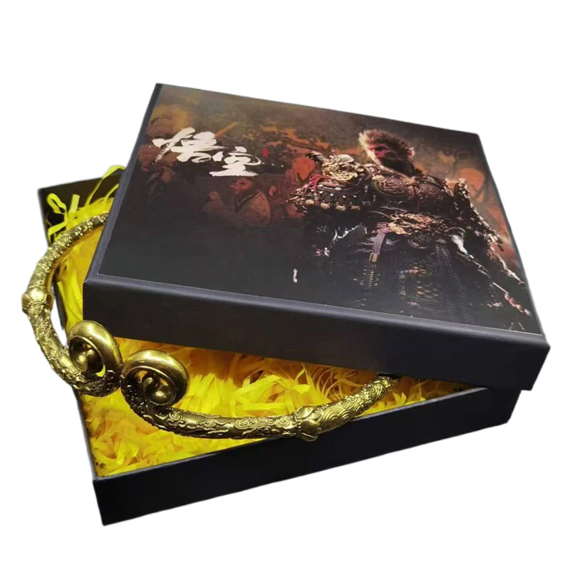 Sun Wukong Мифологическое Черное Ожерелье Ручной Работы Коллекция Колец Подвеска Из