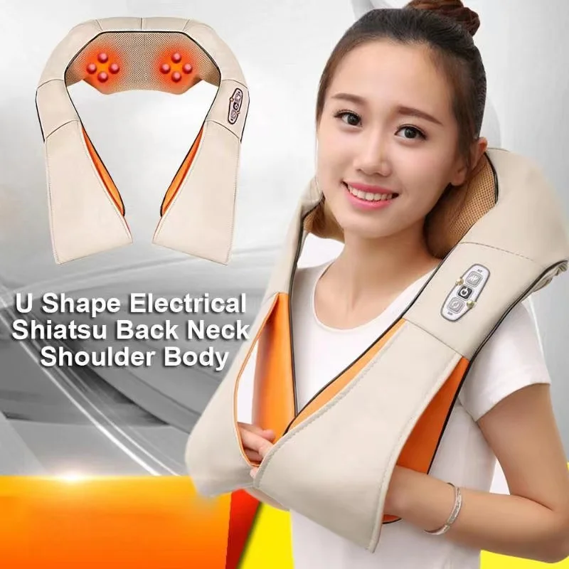 

Multifunctional Cervical Spine Therapy Instrument Infrared Heating Neck and Shoulder Massager Whole Body Kneading Massage Shawl