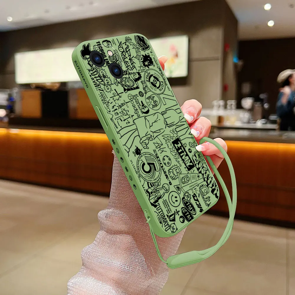 Чехол для телефона Cartoon Zutomayo Xiaomi Redmi Note 12 12S 11 11S 11T 10 10A 10T 10S 9T 9 8 7 Pro Plus 10C 9A 9C 4G 5G Cover