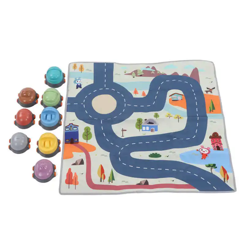 

Новая сборка, Набор игрушечных машинок, веселые Мультяшные транспортные средства в ассортименте для детей 1 ‑ 3 лет, подарок с скатертью в по...