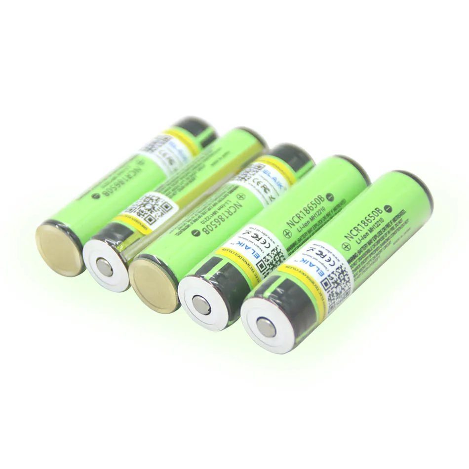 

1-10PCS Geschützt Original 18650 NCR18650B 3400mAh Wiederaufladbare Li-lon batterie mit PCB 3,7 V Für Taschenlampe batterien