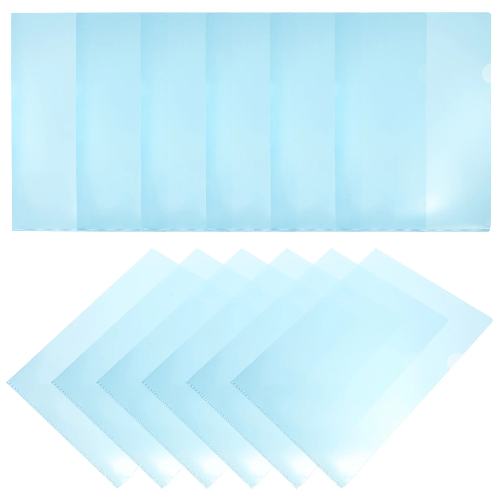 

Folder Clear Plastic Folders File Paper Storage Holder Sleeve Organizer Document Protectors A4 Office Study Colored
