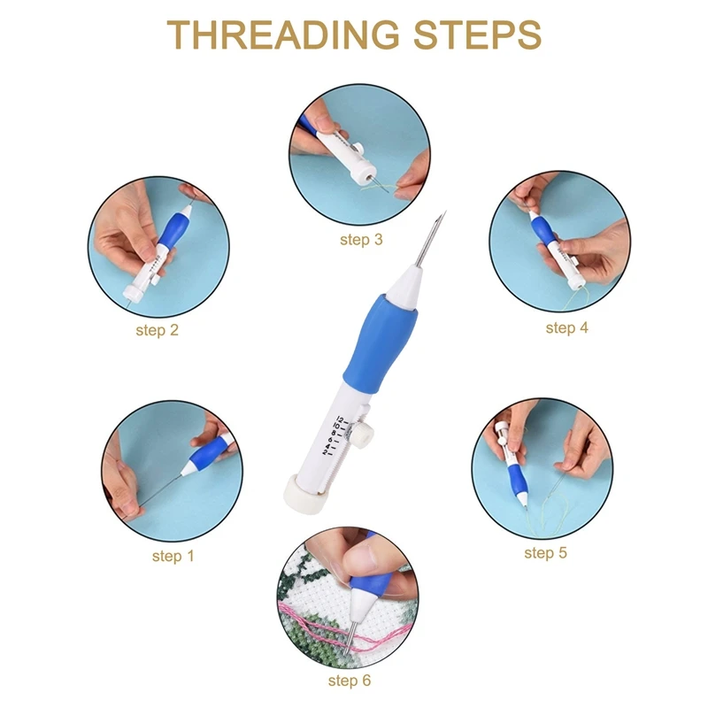 Ручка для вышивки BMBY с пластиковой коробкой 3 размера