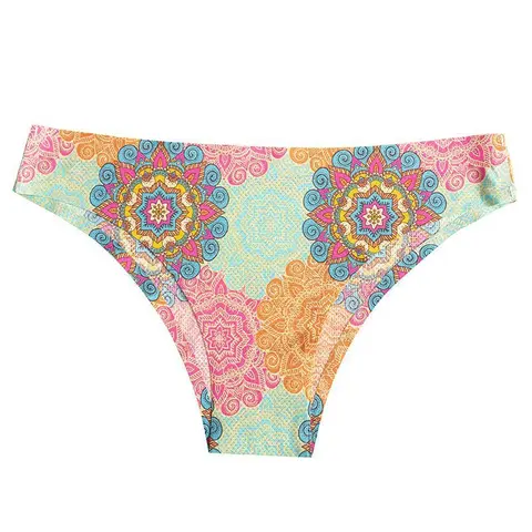 SAMSONOV Sexy Bikini Women's Panties Printing Seamless Female Underwear Temptation Elasticity Briefs for Women Comfort Lingerie SAMSONOV Sexy Bikini Women's Panties Printing Seamless Female Underwear Temptation Elasticity Briefs for Women Comfort Lingerie