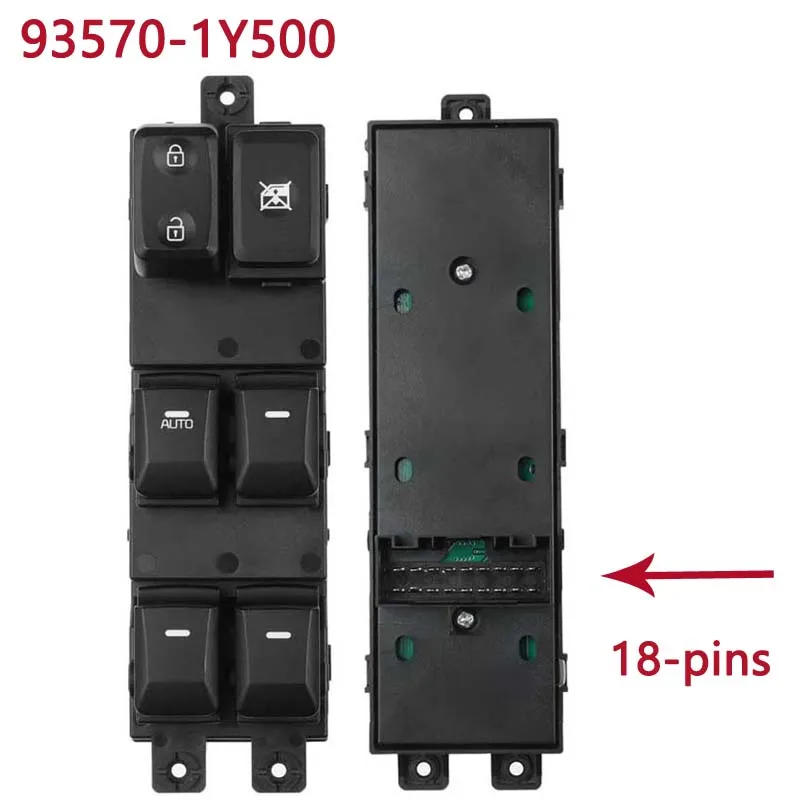 

Новый электрический переключатель окна 93570-1Y500 для Kia Morning для Kia Picanto TA 2011-2017 49749B-1000 935701 Y500