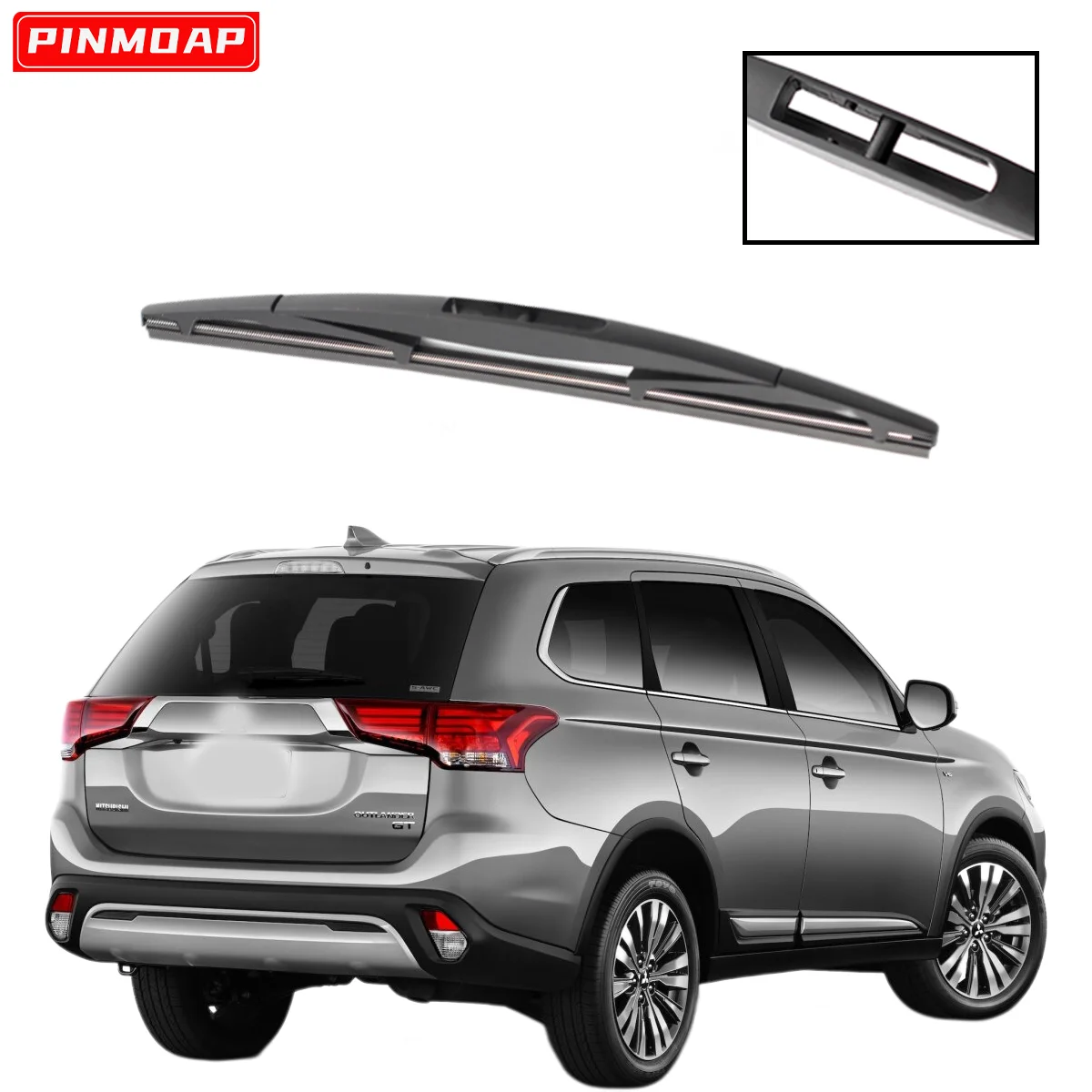 

12-дюймовый Задний Стеклоочиститель Для Mitsubishi Outlander 2012-2020, Резиновая Щетка Стеклоочистителя
