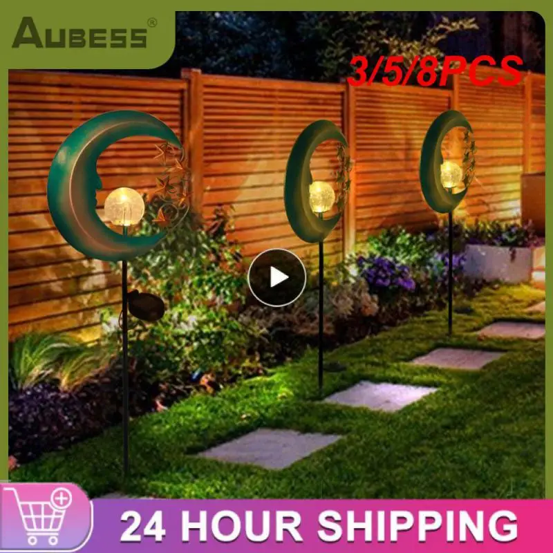 

3/5/8PCS For Home Garden Warm White Led Night Light Waterproof Landscape Lights Durable Ground Light Decorative Light