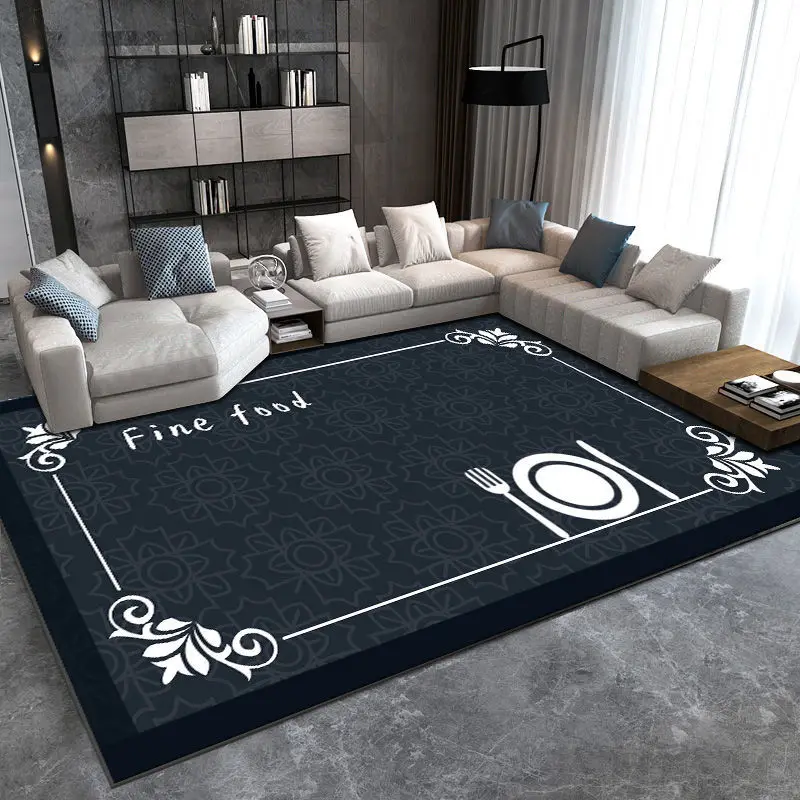 

Modern Bedroom Decor Rugs Living Room Carpet Home Decoration Sofa Floor Mats Restaurant Carpets Lounge Rug Anti-Slip Porch Mat