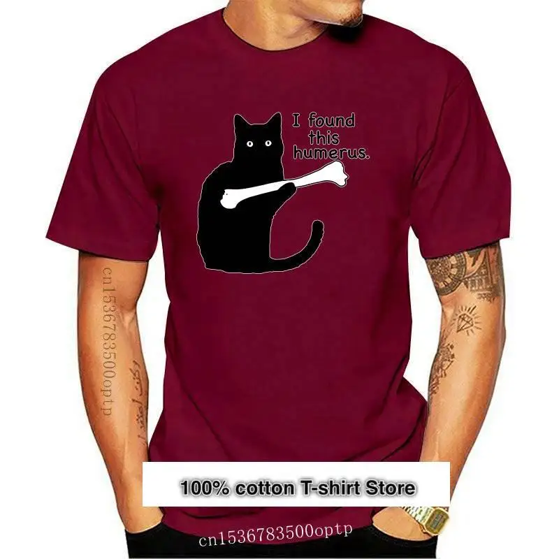 

Camiseta de algodón 100% Unisex, camisa divertida de gato negro humorístico, de manga corta, suave, para Navidad
