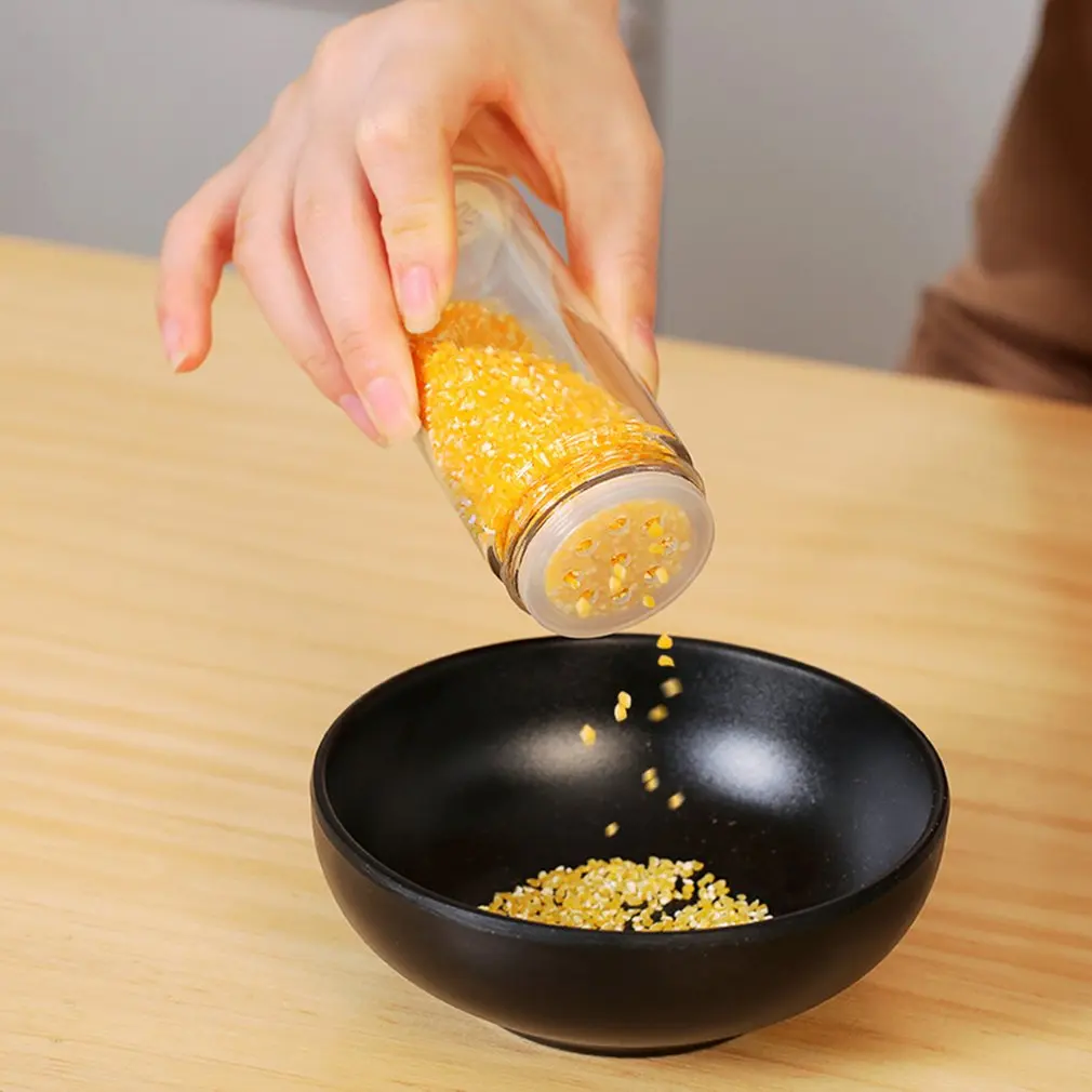 Кухонная банка для приправ из нержавеющей стали Металлическая емкость кухонная