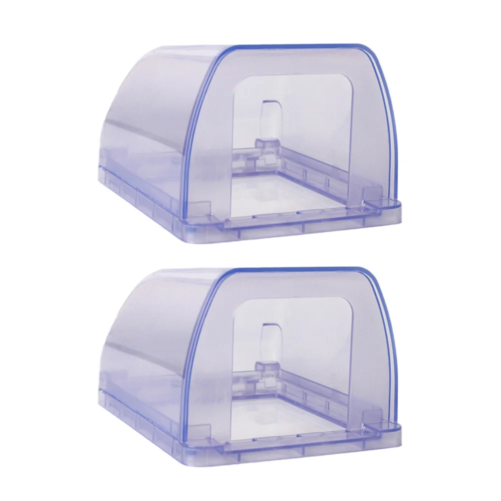 

Weatherproof In Use Outlet Cover Two Gang Outdoor Plug and Receptacle Protector Extra Duty Compliant 2pcs