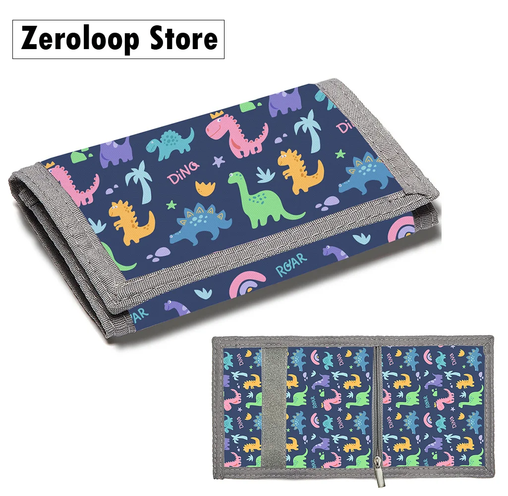 

Персонализированный и индивидуальный Детский кошелек с принтом, модный клатч для студентов, симпатичная Холщовая Сумка с карманами