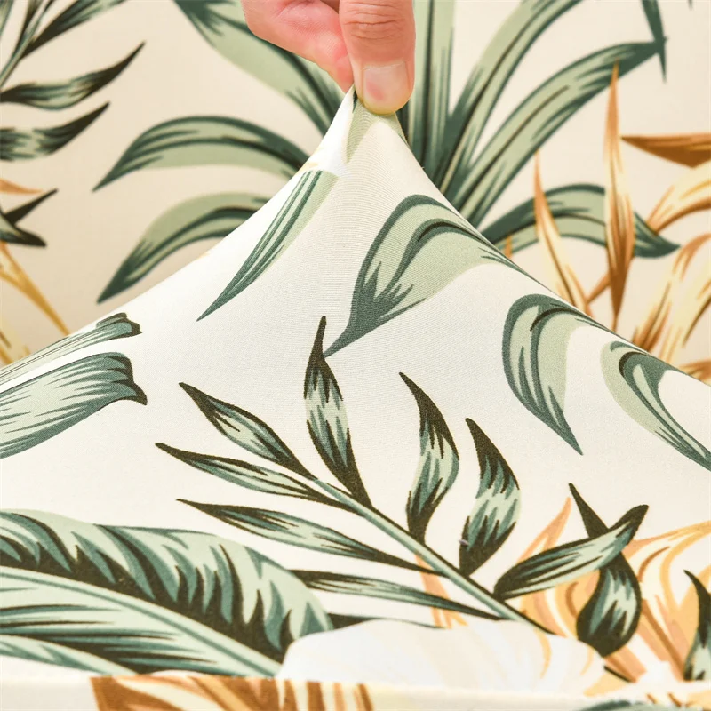 2 шт./комплект чехлы на стулья с цветочным принтом