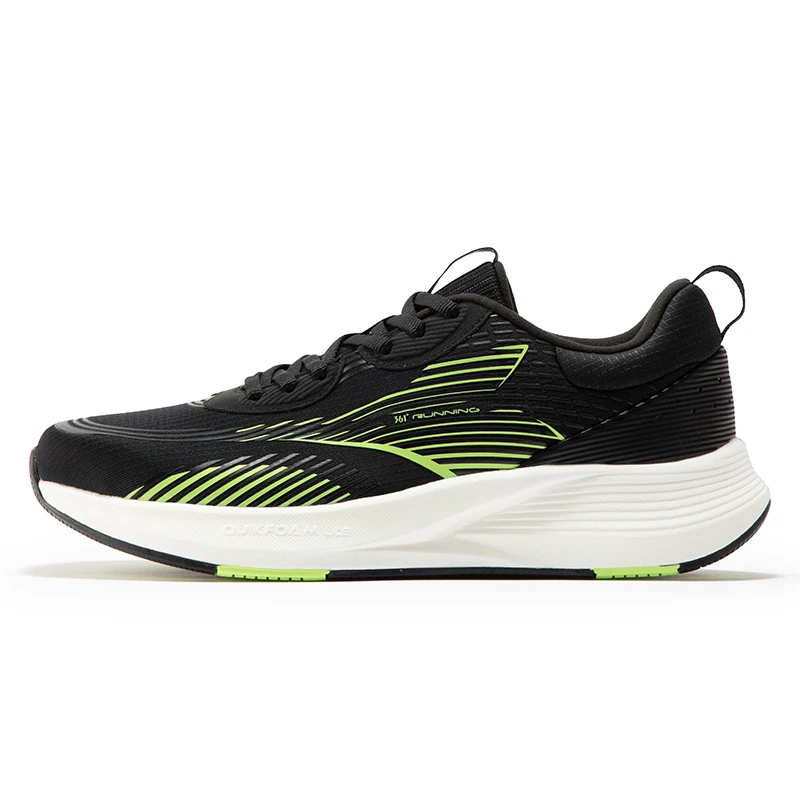 

361 Men's shoes Black sports shoes 2022 Autumn and winter new light shock absorption thickened comfortable running shoes