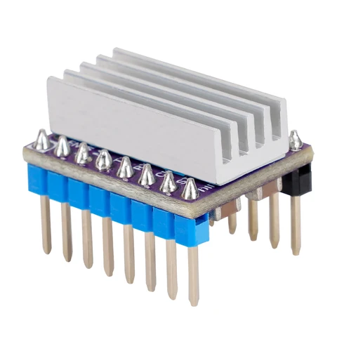 Драйвер шагового двигателя S6609 GC6609 StepStick, бесшумный драйвер для запчастей 3D-принтера Uart, замена TMC2209 TMC2208 256 Microstep