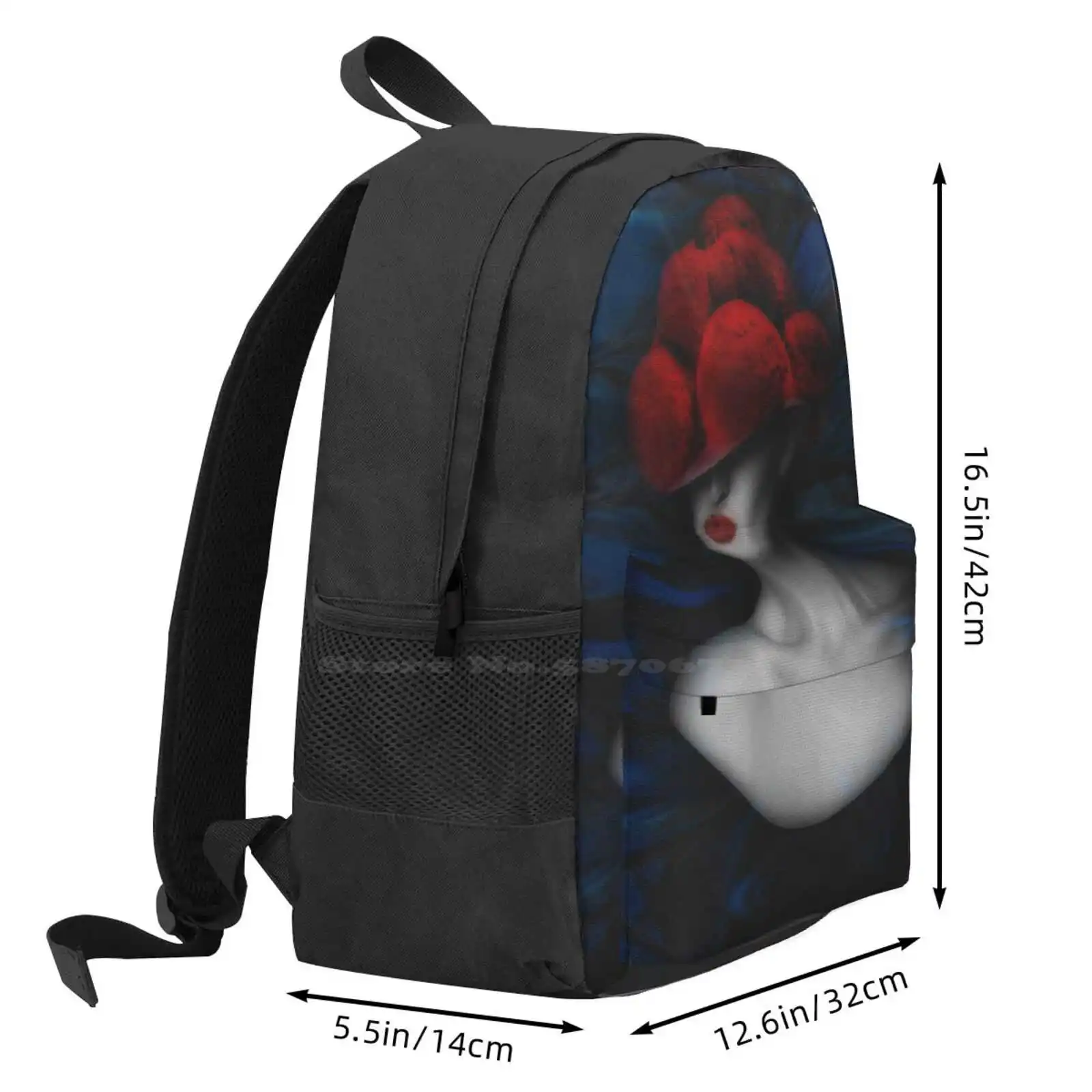 Лидер продаж 3 0 Школьный Рюкзак Для леди черного леса модные сумки Ingolaue черный