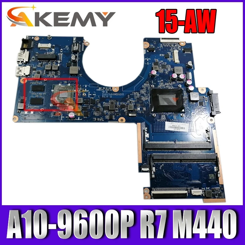

DAG54AMB6D0 для ноутбука HP Pavilion 15Z-AW 15-AW, материнская плата 856272-601 856272-001 W/ A10-9600P R7 M440 R16M, 4 Гб, GPU протестирована
