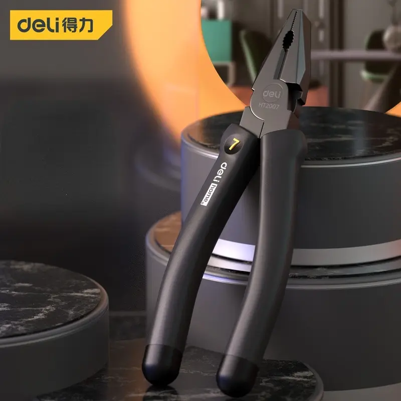 Deli 7-дюймовые Многофункциональные Плоскогубцы Комбинированный Резак