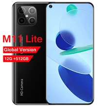 Global Version M11 Lite 5G Smartphone 7.2 Inch 12G 512GB Celular 5000mAh 48MP Camera Android Phone Dual SIM Unlock Mobile Phones
