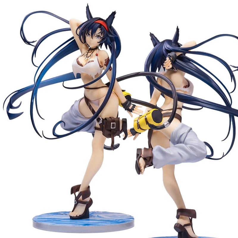 

Original TOP Jungle Fighting Beast Ear Girl Figure Collectibles Model Toys Anime Peripherals Birthday Gifts Ornaments