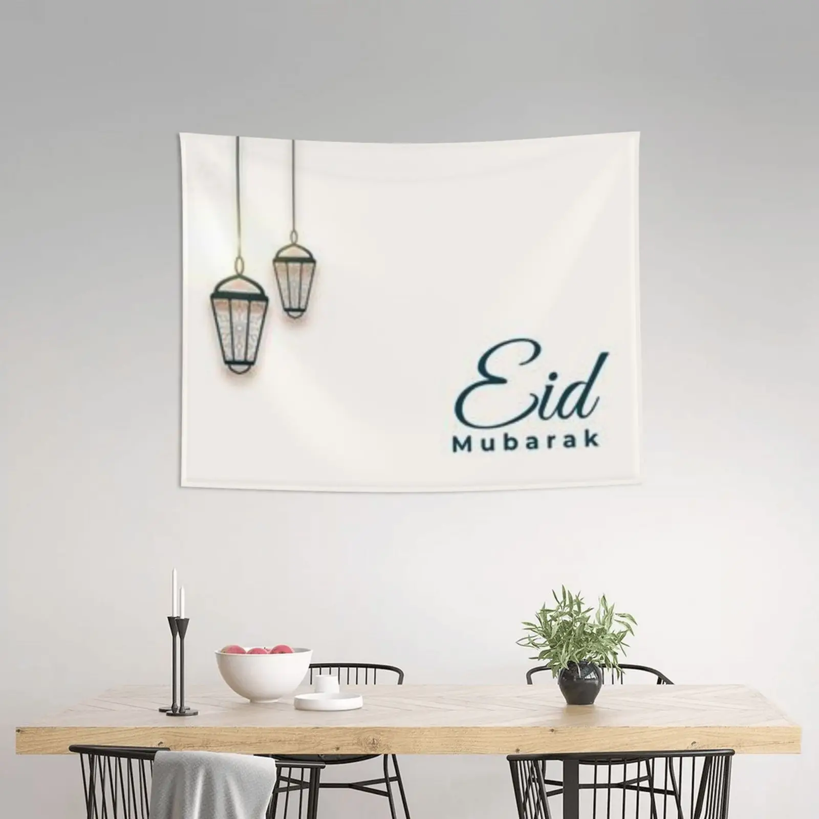 

ИД Мубарак гобелен комната подвесное украшение мусульманский фестиваль Рамадан Настенная картина подарок