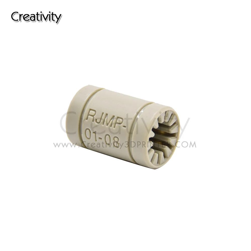 5 шт. пластиковые детали флуоресцентный подшипник твердый полимер LM8UU 8 мм