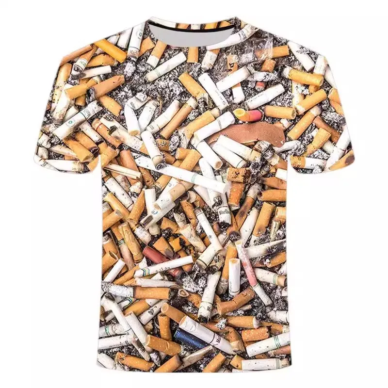 

Summer New 3D Printing Oversized Men's Hip Hop Harajuku Street Sports Breathable Quick Drying Clothing Top Short Sleeve T-shirt。