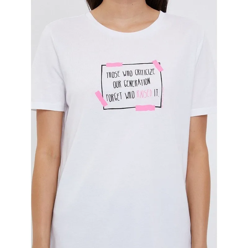 

Women's T-Shirt 2024842 T Shirt Y2K Top Nostalgic Summer Women T-Shirt Anime Bluz